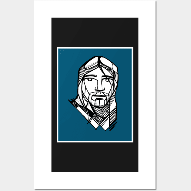 Jesus Christ illustration Wall Art by bernardojbp